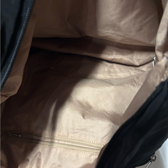 Baggallini Black Travel Baby Work Gym Nylon Tote Bag with Tons of Organization - Picture 6 of 6